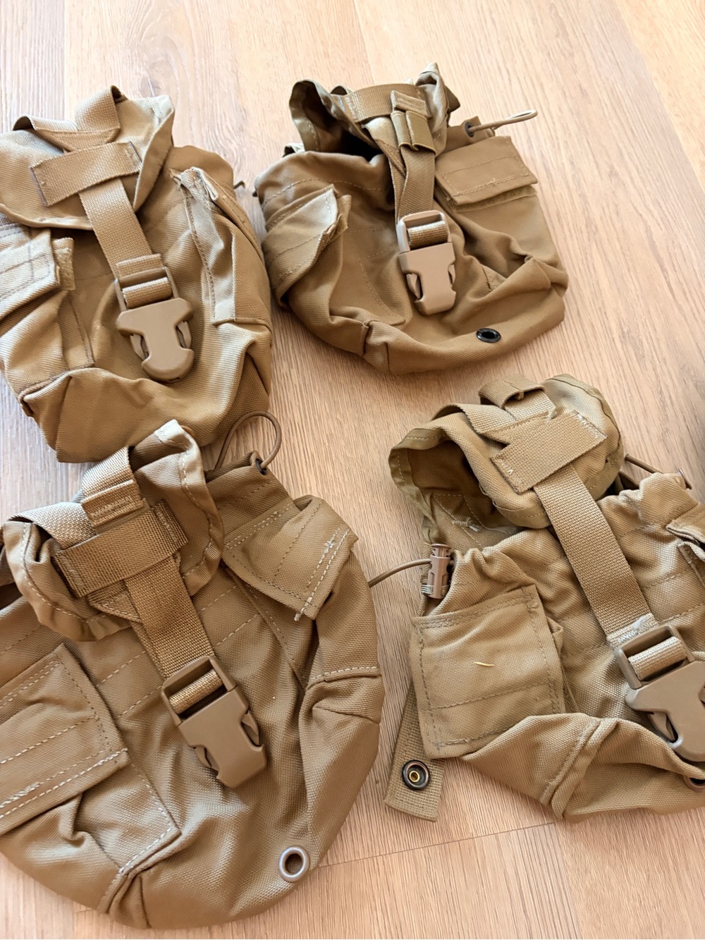 Tactical Utility Canteen Pouch MOLLE II - Tan